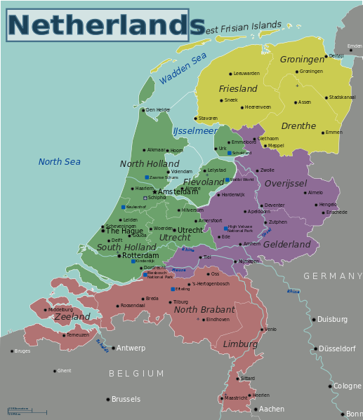 Holanda ou Países Baixos? Holandês ou Neerlandês?